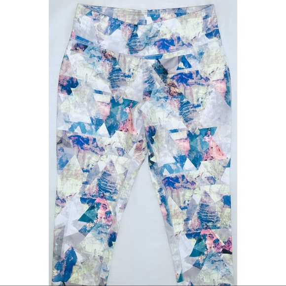 Mossimo Colorful Abstract Athletic Tights - Picture 2 of 5